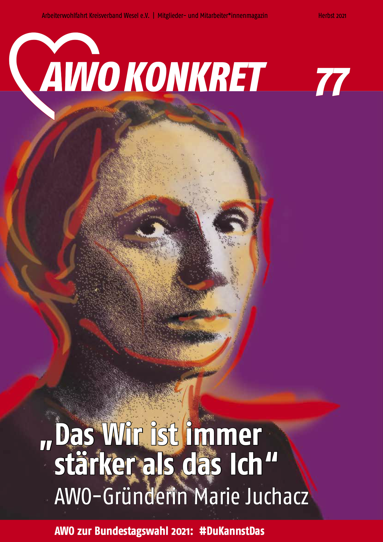 Titelbild der AWO Konkret 77